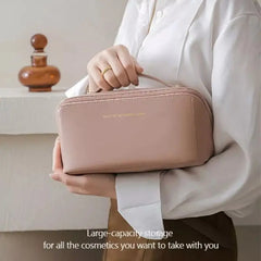 Large Travel Cosmetic Bag Women Toiletries Organizer Multi-functional Storage