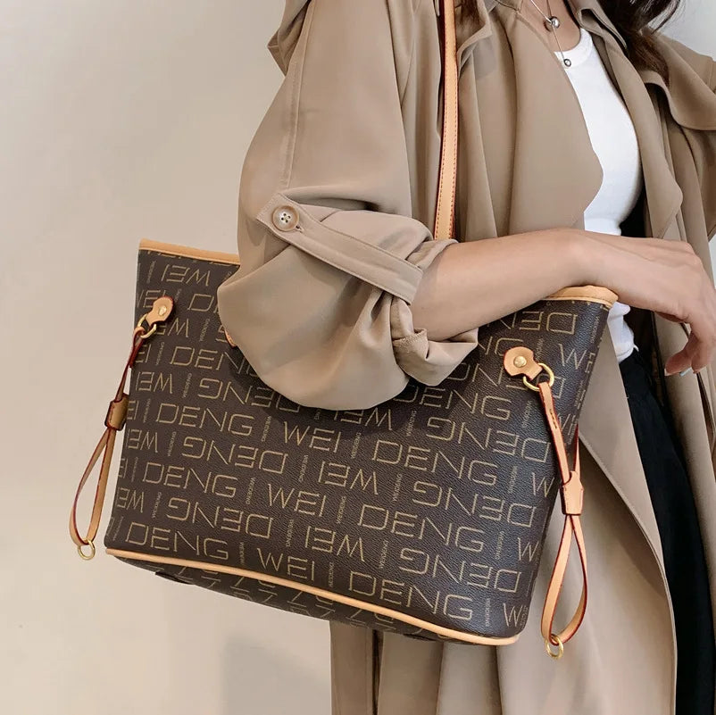 Large Capacity Women's Shoulder Bag Tote High-Quality Messenger Crossbody Bag