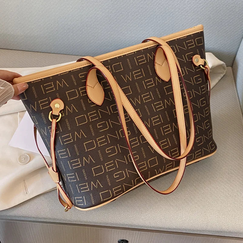 Large Capacity Women's Shoulder Bag Tote High-Quality Messenger Crossbody Bag