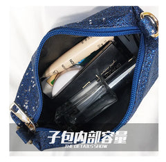 Candy Letter Wild Mini Shoulder Messenger Bag PVC Jelly Small Tote Bag