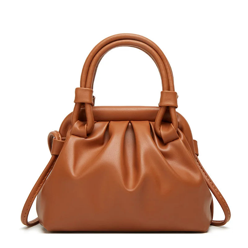 Women's Hand Held Cloud Bag - Versatile One Shoulder Bag