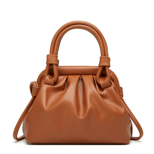 Women's Hand Held Cloud Bag - Versatile One Shoulder Bag