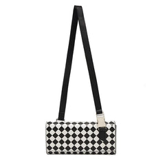 Lattice Shoulder Bag Women's Small Fresh Traveling Bag
