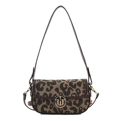 Lattice Winter Underarm Bag Women's Small Square Messenger Shoulder Bag