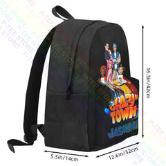 Lazy Town Stephanie Sportacus Backpack Shoe Bag