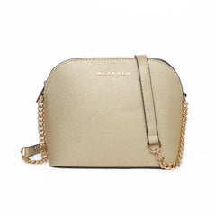 Small Leather Chain Shell Bag for Women