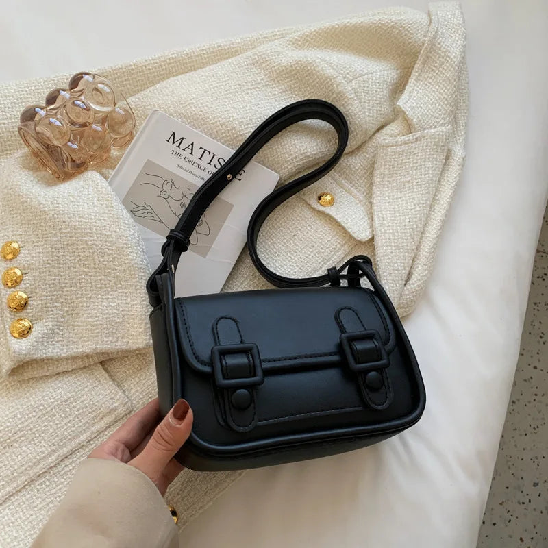 Leather Shoulder Bag for Women Crossbody Office