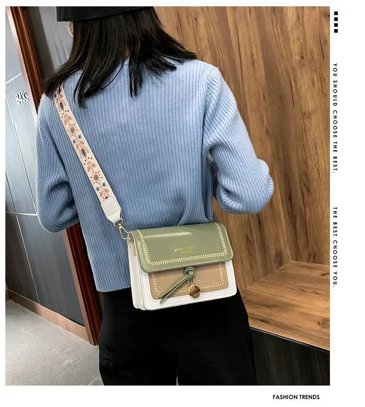 Women's Leather Crossbody Bag Travel Handbag Messenger Shoulder Bag