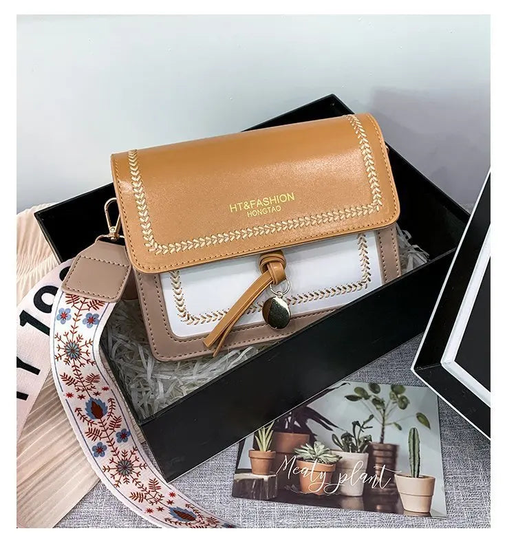 Women's Leather Crossbody Bag Travel Handbag Messenger Shoulder Bag