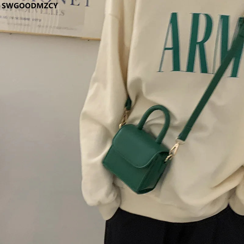 Leather Crossbody Shoulder Bag for Women Mini Bag