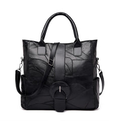 Women's Pu Soft Leather Handbag Tote Bag Shoulder Bags Big Women's Handbags