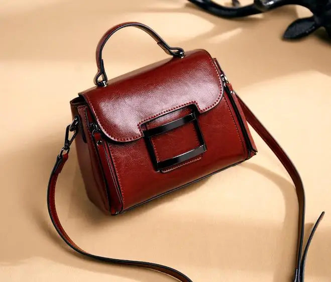 Women's Leather Shoulder Bag Summer Messenger Bag