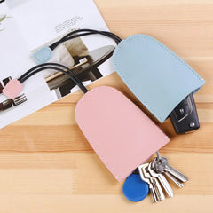 Leather Key Bag Key Protector Car Key Holder Household Lock Bag