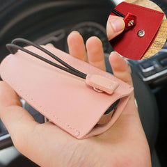 Leather Key Bag Key Protector Car Key Holder Household Lock Bag
