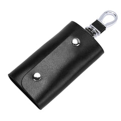Leather Key Wallets Women Men Key Holder Rivets keychain pouch