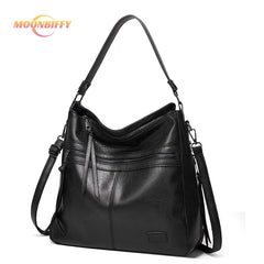 Leather Large Messenger Bag Women Shoulder Bags for Travel