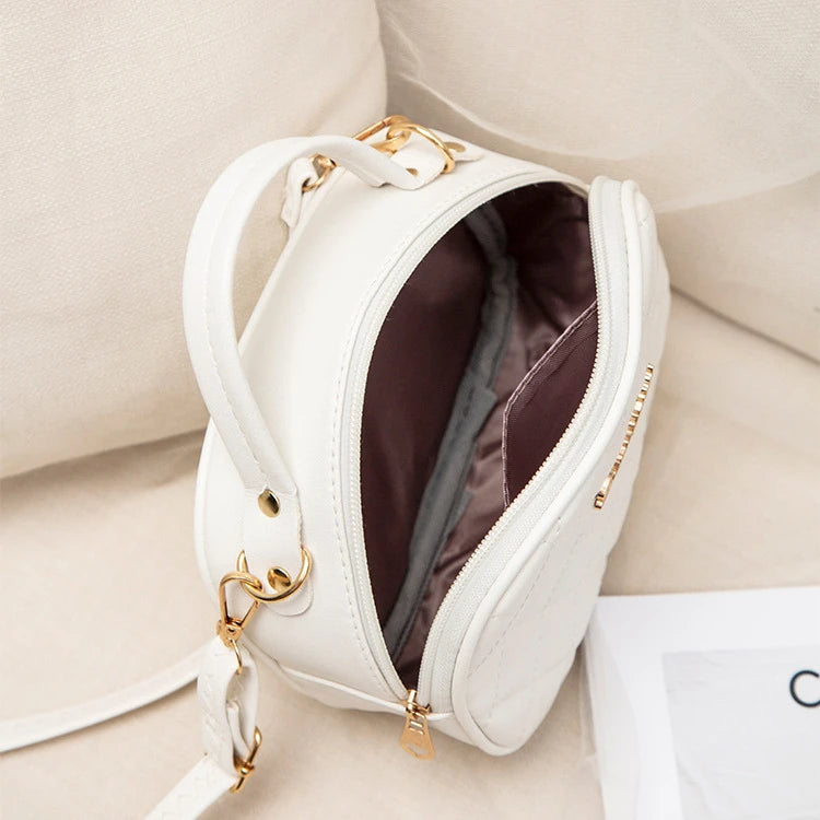 Embroidered Single Shoulder Bag Women's Small Square Handbag