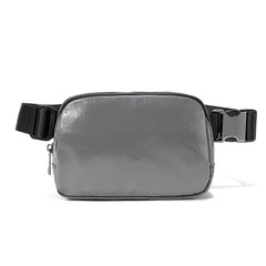 Leather Waist Bag Adjustable Cross Body Chest Bag Outdoor Sports Waist Bag