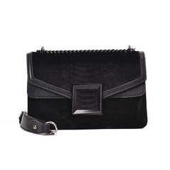 Leather Messenger Bag Chain Shoulder Bags Shoulder Bags