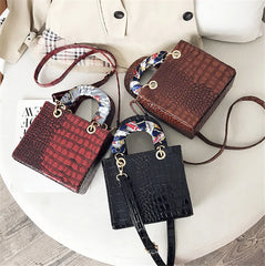 Women Leather Messenger Bag Shoulder Bag