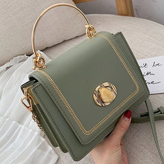 Leather Mini Crossbody Bag for Women Summer Shoulder Bag