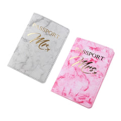 Waterproof Leather Passport Holder Document Cover