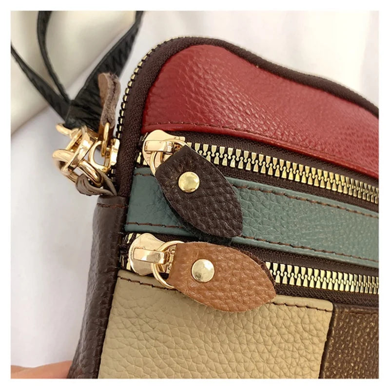 Leather Phone Bag Mini Small Bag Summer Shoulder