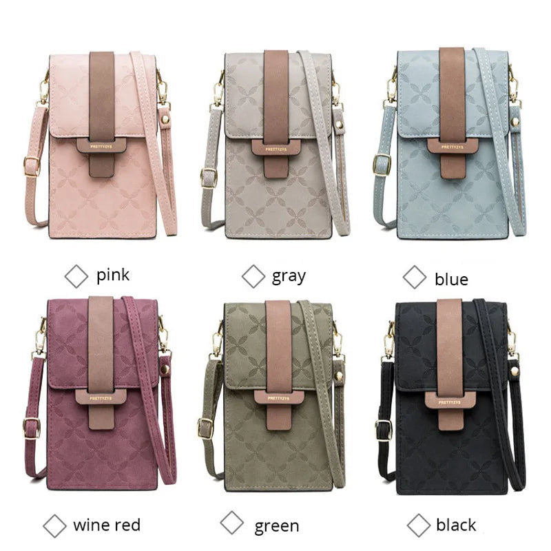 Leather Single MINI Shoulder Bag Women Chain Phone Bags Ladies Small Clutch Hand