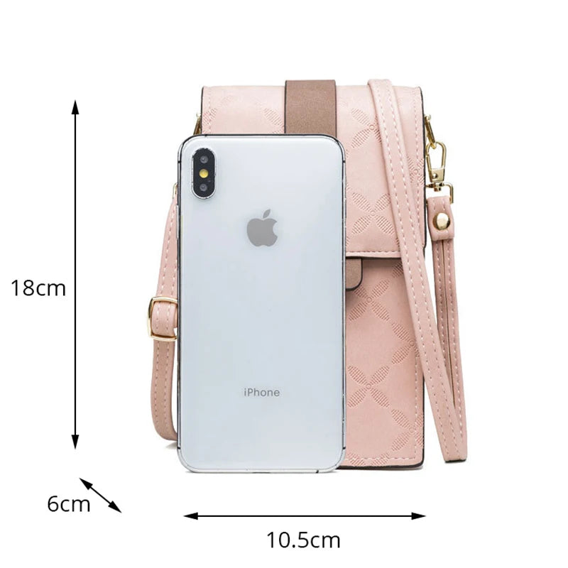 Leather Single MINI Shoulder Bag Women Chain Phone Bags Ladies Small Clutch Hand