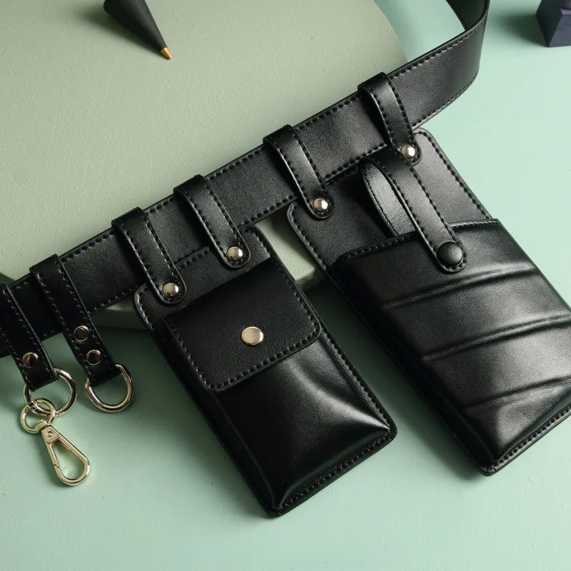 Leather Waist Bag Women Fanny Pack Waist Belt Bag Travel Phone Pouch Purse