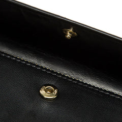 Neutral Style Sheepskin Wallet Leather Wallet