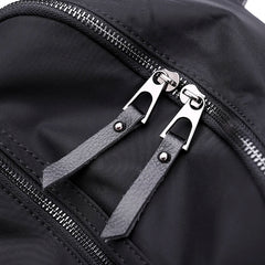 Leather Women School Backpacks High Girl Shoulder Bags