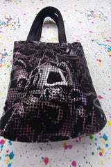 Leather Cowhide Hand Gilding Shoulder Bag for Moms