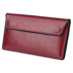 Large-Capacity Women's Leather Purse