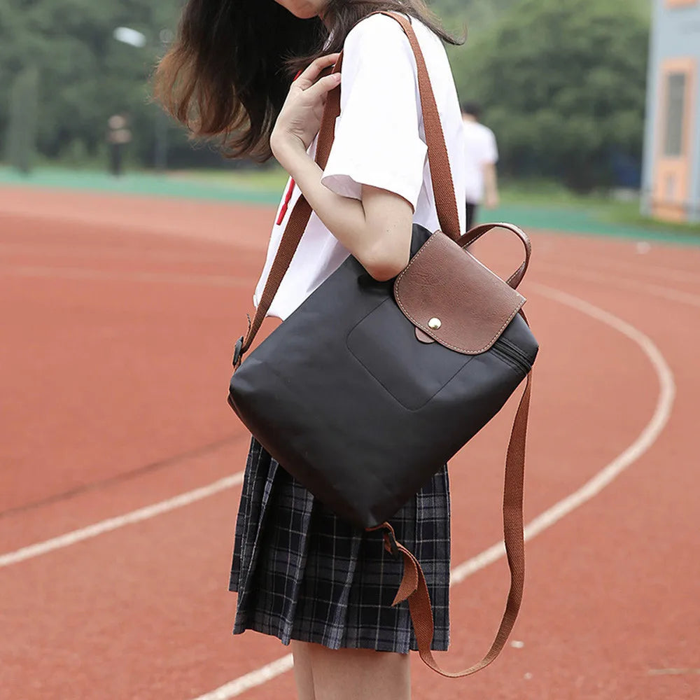 Water Proof Nylon Travel Backpack for Women