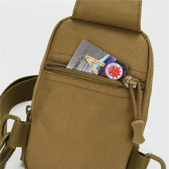 Camouflage Chest Bag Men's Single Shoulder Tactical Bag