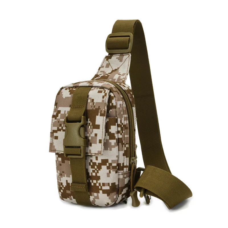 Camouflage Chest Bag Men's Single Shoulder Tactical Bag