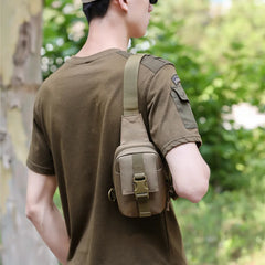 Camouflage Chest Bag Men's Single Shoulder Tactical Bag