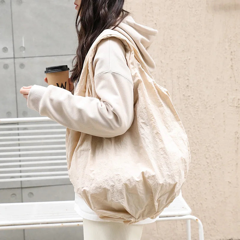 Vintage Canvas Handbag Nylon Shoulder Bag