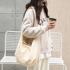 Leisure Retro Single-Shoulder Women's Bag Ins Large Capacity Dumpling Bag