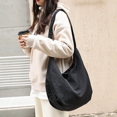 Leisure Retro Single-Shoulder Women's Bag Ins Large Capacity Dumpling Bag