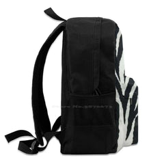 Leopard Print And Wolves Satchel Schoolbag Backpack