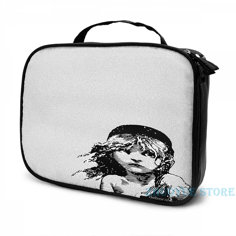 Les Miserables Musical Backpack USB Charge School Travel Laptop Bag