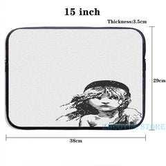 Les Miserables Musical Backpack USB Charge School Travel Laptop Bag