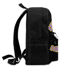 Lets Get Dangerous Retro Duck Laptop School Bag
