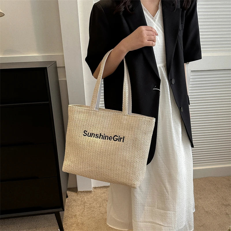 Vintage Shoulder Bag for Women Large Capacity Handbag