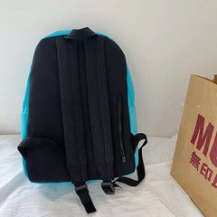 Preppy Style Backpacks Women Bagpack Harajuku Canvas Foldable Knapsack