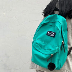 Preppy Style Backpacks Women Bagpack Harajuku Canvas Foldable Knapsack