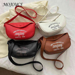 Women Handbags Underarm Bag PU Leather Casual Portable Soft Large Capacity