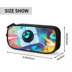 Anime Zipper Pen Bag Student Stationery Box